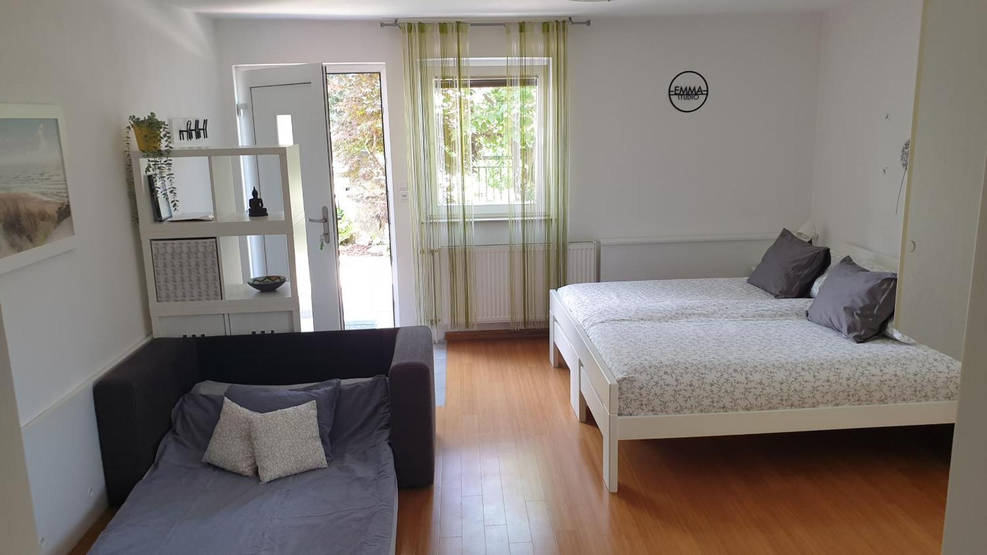 Studio Emma Ljubljana - Free Parking, Ac, Wifi Dış mekan fotoğraf